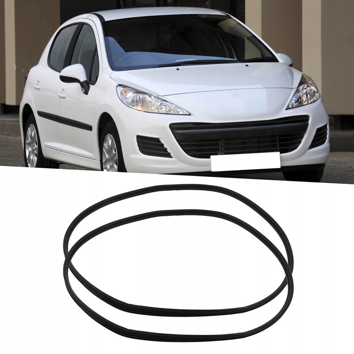 фото №11, Резиновая прокладка задней крышки автомобиля прокладка b000651380 чёрный