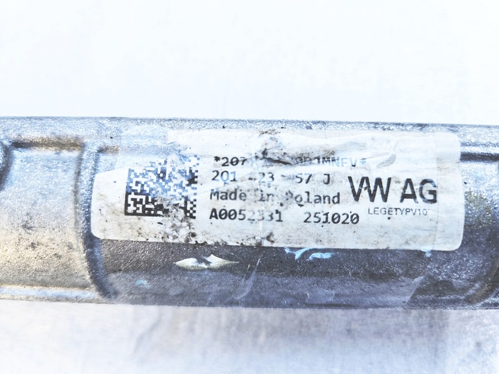 фото №8, Трансмиссия рулевая рейка vw polo vi 6 2ga 2ga t-cross 2q1 2q1423057j европа