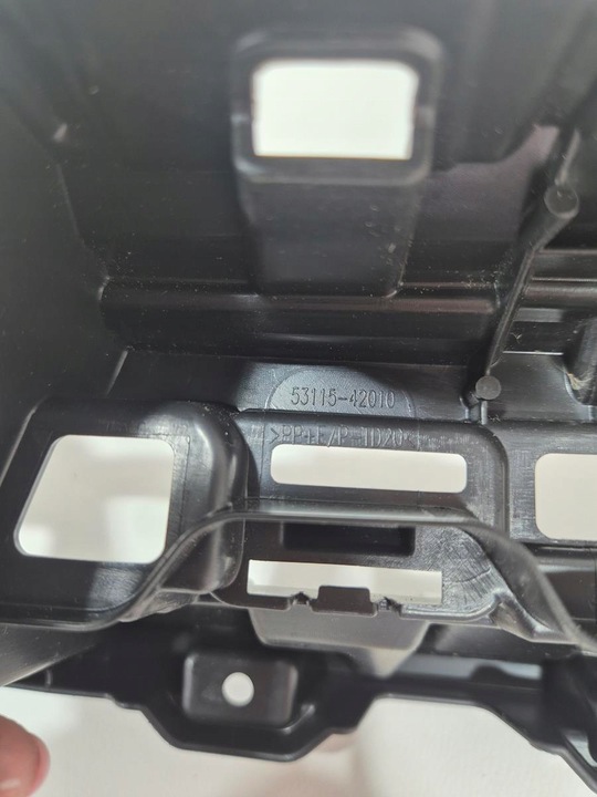 фото №8, Toyota rav4 iv 19- усилитель верхний перед каркас решётка 53115-42010