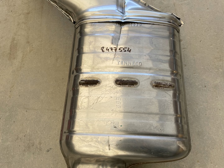 фото №10, Bmw g20 глушник кінцевий вихлоп каталізатор фільтр dpf 8599404 8477554