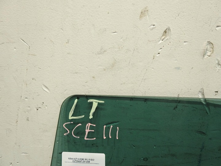 фото №2, Стекло дверь левый зад renault scenic iii