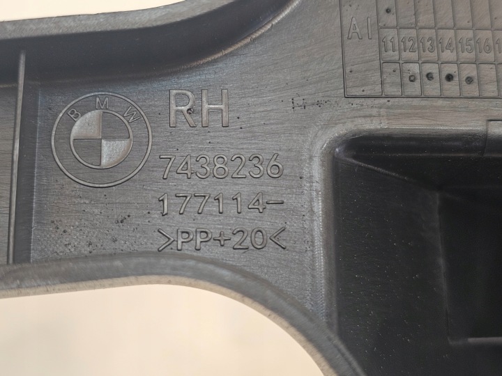 фото №14, Bmw x5 g05 19- молдинг кріплення багажника ліва права 7438235 usa