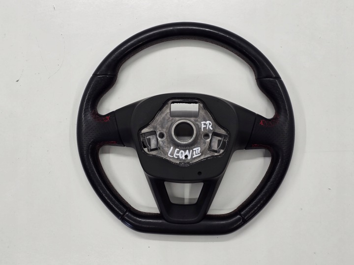 фото №12, Seat leon iii fr 15r кермо шкіряний мультифункція 5f0419091r