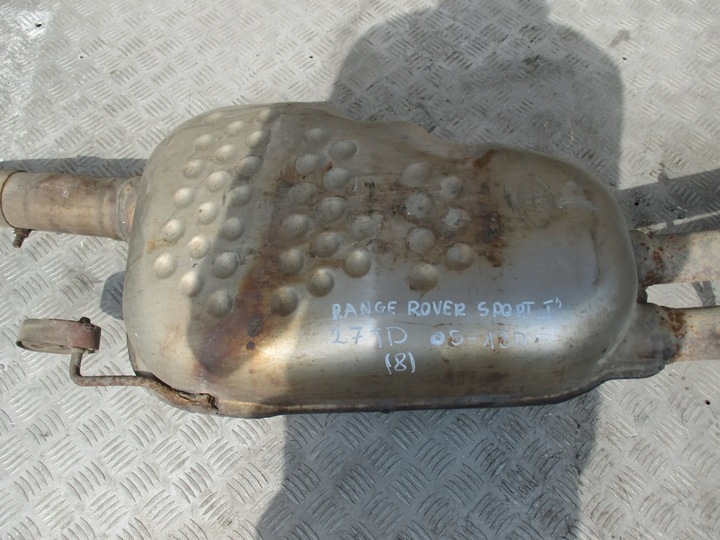 фото №7, Вихлоп глушник land rover range rover sport i 05-13 2.7 td