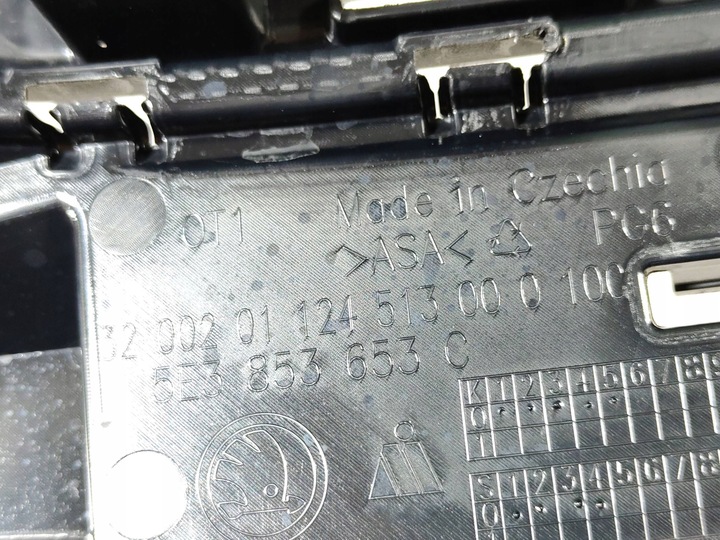 фото №10, Решітка радіатора решітка skoda octavia iv 19- 5e3853653c !