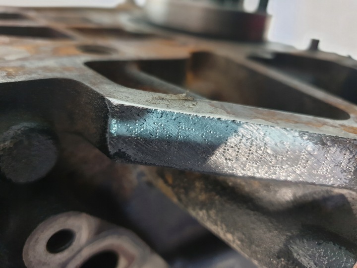 фото №15, Dół двигуна блок wał поршні 04l023c vw audi skoda 2.0 tdi dfs