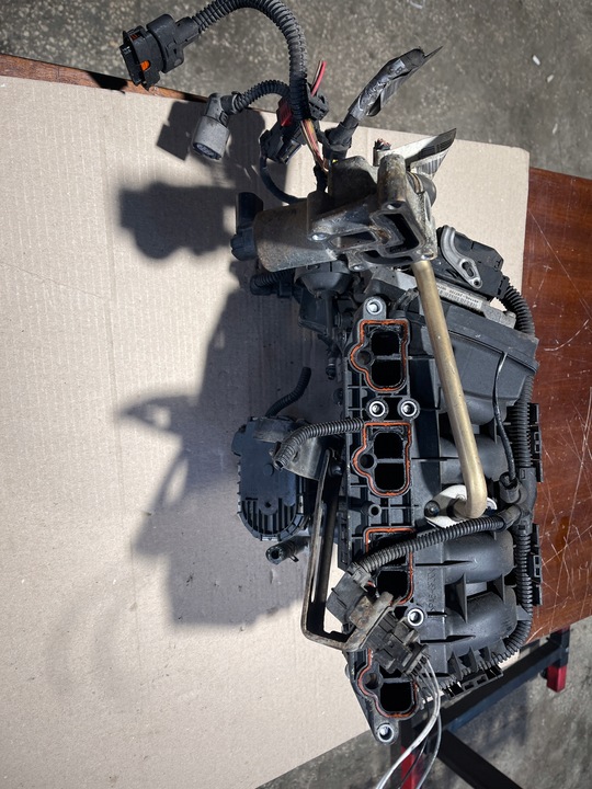 фото №5, Opel astra h corsa d 1.2 1.4 z14xep колектор всмоктуючий 0280600053 55556841 jk