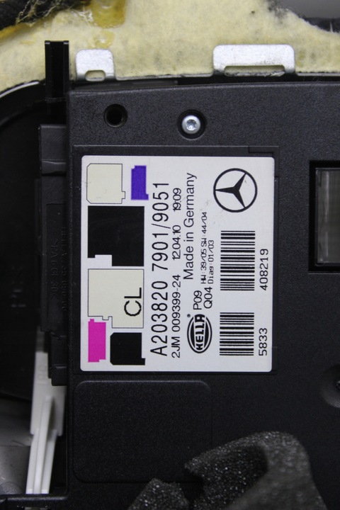 фото №9, Mercedes clc w204 купе потолок чёрная комплект