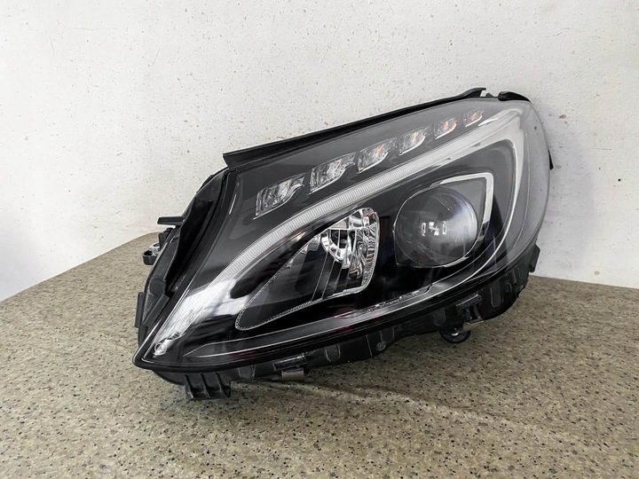 фото №3, Лампа ліва лівий перед mercedes c-klasa w205 2015- повний led a2059062504