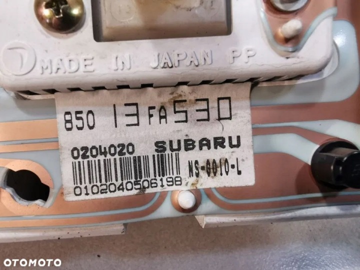 фото №6, Спідометр  subaru impreza i gf 2.0 85013fa530