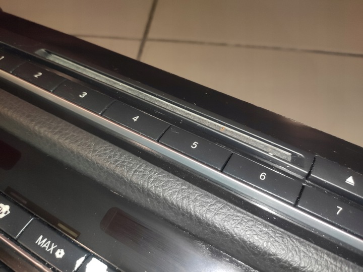 фото №6, Bmw 5 f10 f11 f07 панель радио воздуховод кондиционера рамка чёрный оригинал