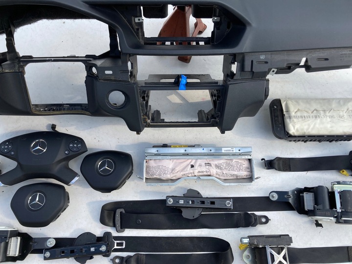 фото №6, Mercedes w212 e панель капот консоль подушки ремни
