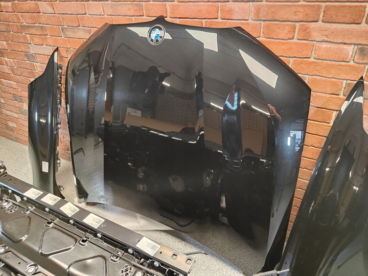 фото №9, Капот бампер радіатор pas лампа led підсилювач bmw x7 g07 475 чорний