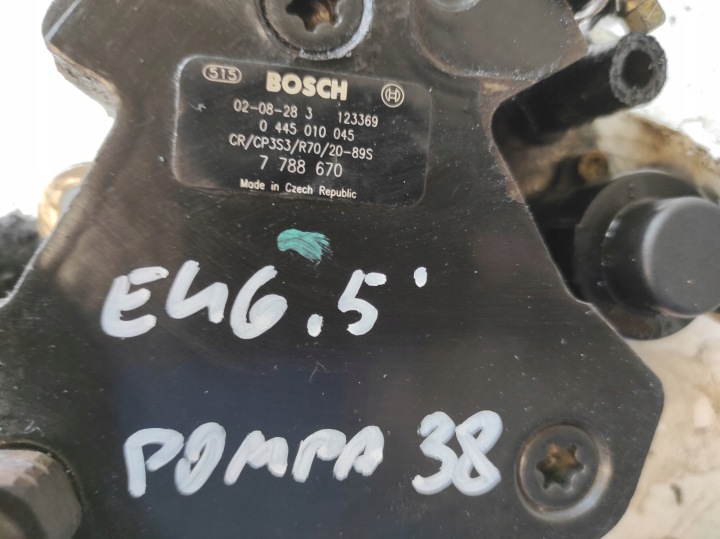 фото №6, Bmw 1 3 5 e46 e90 2.0d m47 насос топливная рейка 7788670