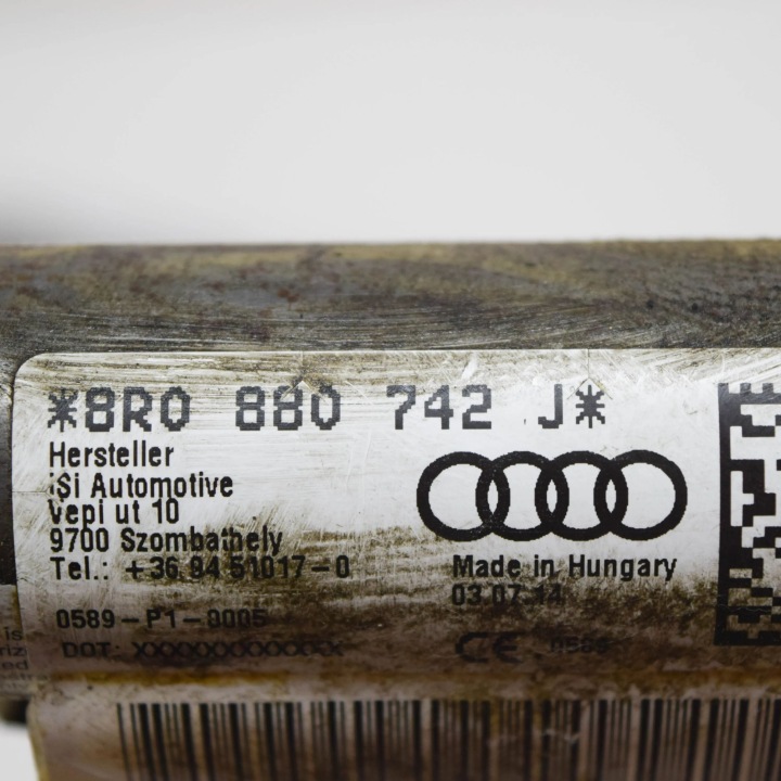 фото №6, Audi q5 sq5 2014 права сторона шторка подушка