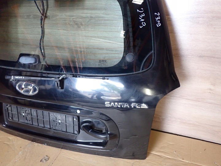 фото №8, Hyundai santa fe 01-06 кришка багажника ed