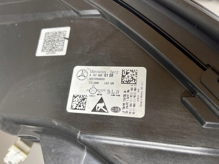 фото №9, Mercedes gls w167 x167 лампа multibeam led ліва права a1679066108 6208