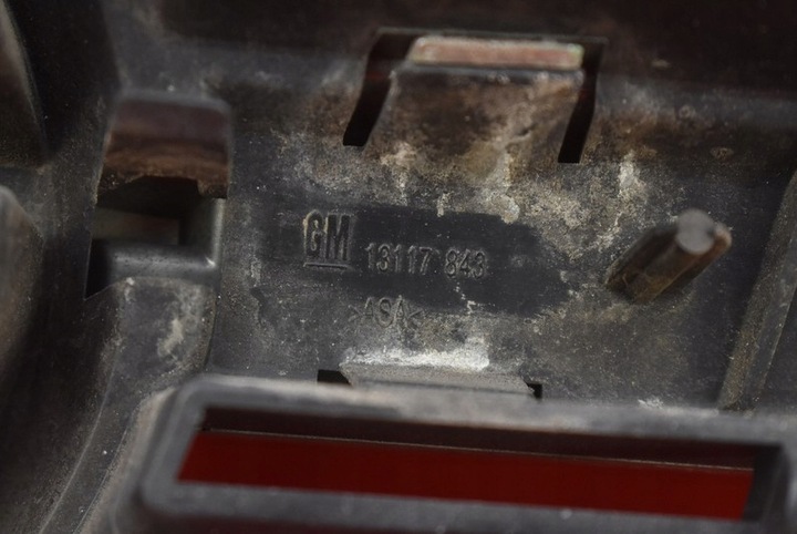 фото №10, Решётка решётка радиатора чёрная 13117843 opel meriva a 02-06