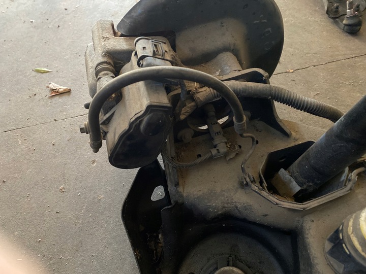 фото №5, Citroen c4 ii picasso підвішування зад задні балка вісь 1.6 hdi супорт диск