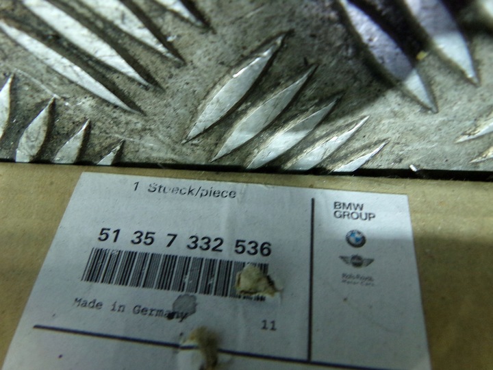фото №8, Bmw 4 f36 планка дверь верхняя правая alu матовый 7322536 новая