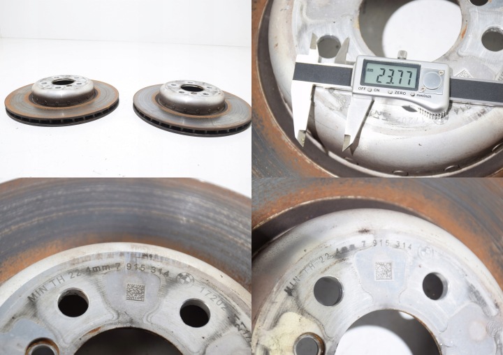 фото №16, Bmw g20 g21 g22 g26 зажимы тормозные диски м-пакет 348x36 mm