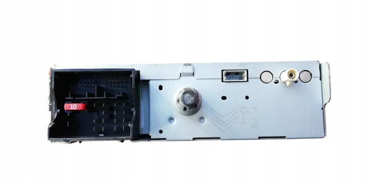 фото №3, Радио радиопроигрыватель citroen c4 ii b7 оригинальный номер 9801189780