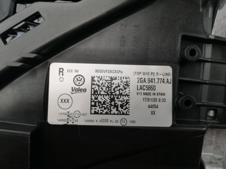 фото №9, Фара передня повний led ліва перед vw t-roc 2ga941774aj новий оригінальна запчастина
