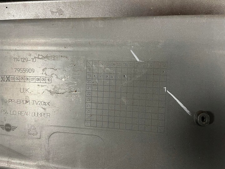 фото №9, Бампер зад задний mini clubman f54 jcw рестайлинг + dół