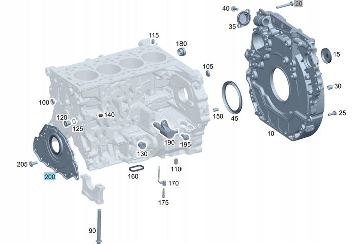 фото №1, Оригінальний ущільнювач вала з корпус om176