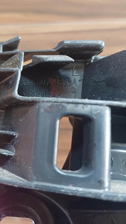 фото №9, Vw passat b8 ковзун бампера зад комплект 3g9807863b 3g9807375 3g9807483a