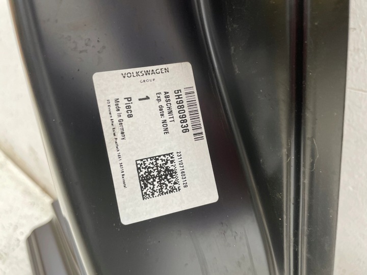 фото №14, Стойка обшивка порог правые vw golf viii 5h9