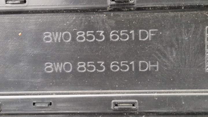 фото №12, Решітка радіатор решітка радіатора audi a4 b9 8w рестайлінг 19- оригінальний номер 8w0853651df dh чорний новий!