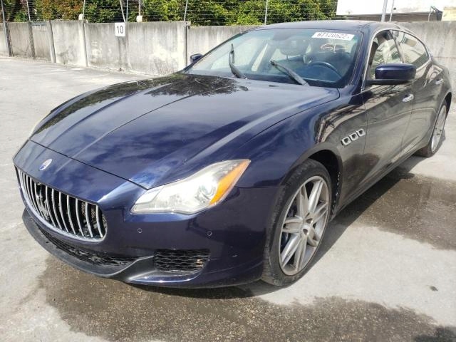 фото №9, Торпедо капот синий maserati quattroporte vi 2014-