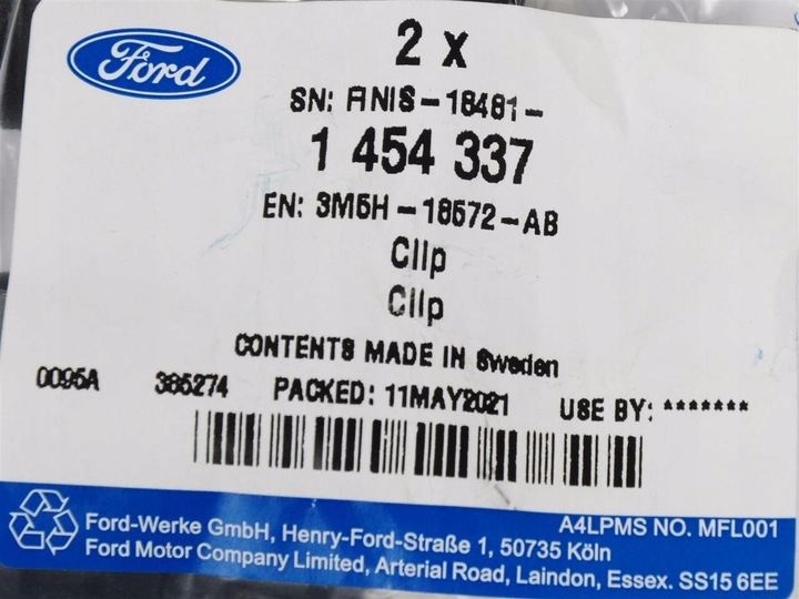 фото №9, Супорт шланг нагрівача focus c-max kuga 08-