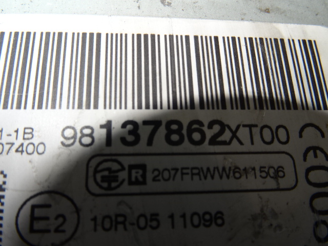 фото №6, Partner berlingo рестайлінг радіо радіопрогравач cd 98137862xt