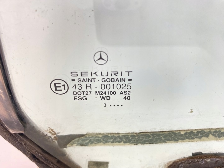 фото №14, Скло бокова ліве зад ліва задня mercedes w124 купе ce c124