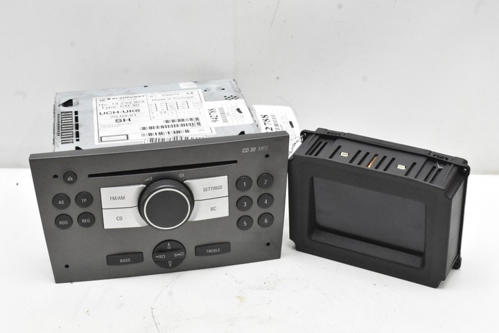 фото №1, Радіо радіопрогравач cd mp3 rds 13233929 13238825 opel vectra c рестайлінг 05-09