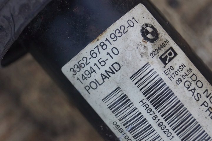 фото №10, Амортизаторы зад bmw x5 e70 6781932 6781931 kpl