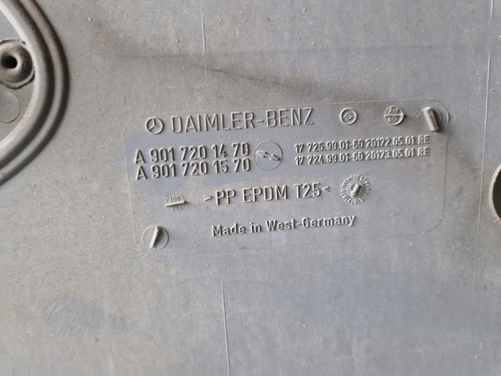 фото №10, Боковина обивка дверь правый перед mercedes sprinter w903 00-06