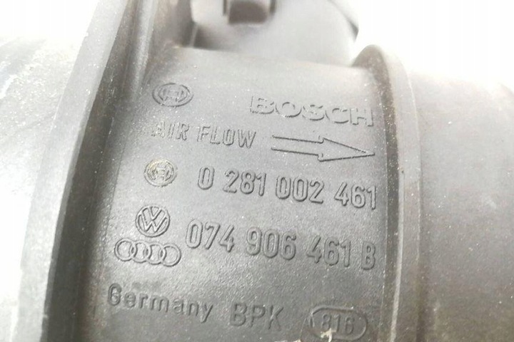 фото №8, Витратомір vw passat b6 3c2 0281002461 2.0l дизель 103kw 2006