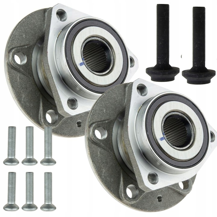 фото №1, Ступица подшипник перед x2 szt audi a3 8p 1.9 tdi 1.6 tdi vw golf skoda seat