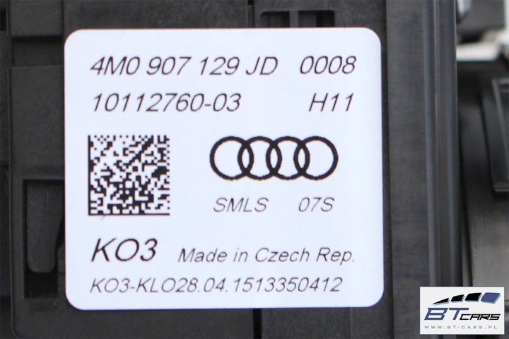 фото №9, Audi a4 a5 q7 підкермові важелі 4m0907129jd 4m0 907 129 jd перемикач перемикачі k