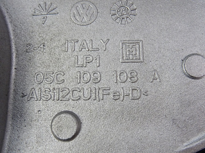 фото №7, Skoda scala 1.0 tsi корпус защита распределительный вал 05c109108a 2022r