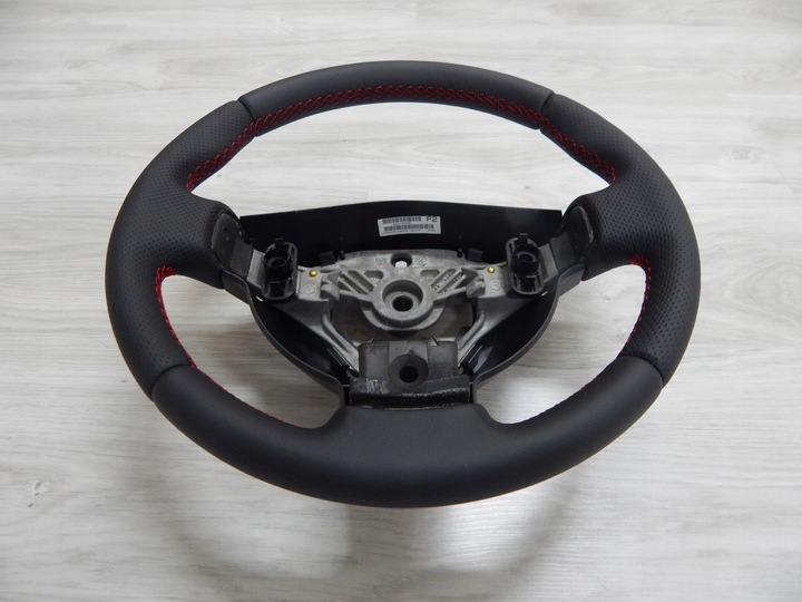 фото №5, Nissan qashqai i j10 - кермо шкіра червона nić bez kaucji !!