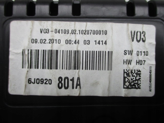 фото №6, Seat ibiza 08-14 tdi спидометр приборы 6j0920801a