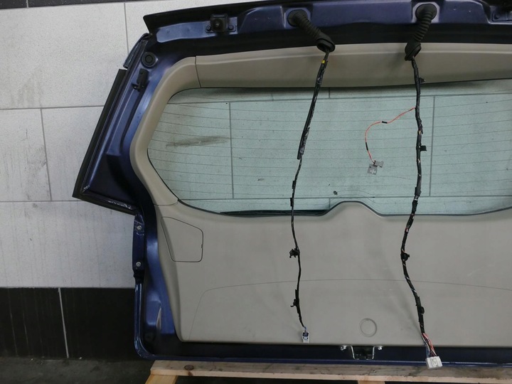 фото №15, Mitsubishi outlander ii кришка багажника скло лампи зад задня синя 37e