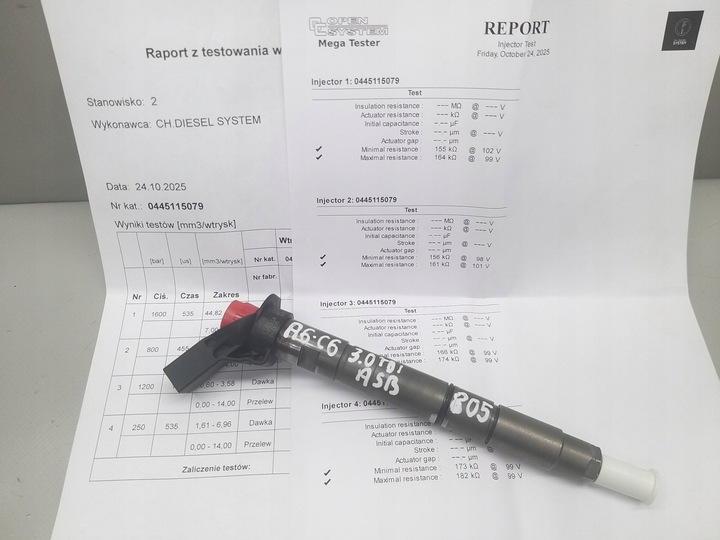 фото №14, Форсунка інжектор пального audi vw 3.0 tdi asb a6 c6 d3 b7 059130277bd