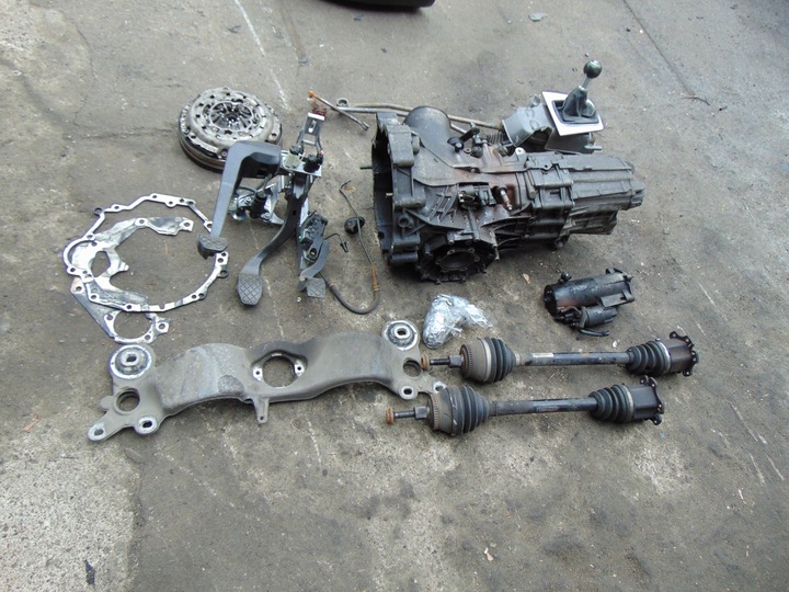 фото №1, Audi a4 b7 b6 1.9 2.0 tdi swap прокладка na механічна коробка передач коробка передач 6-b hcf fya