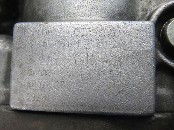 фото №2, Насос впрыскивающий vw transporter t4 1.9 td abl 028130115l 0460494417