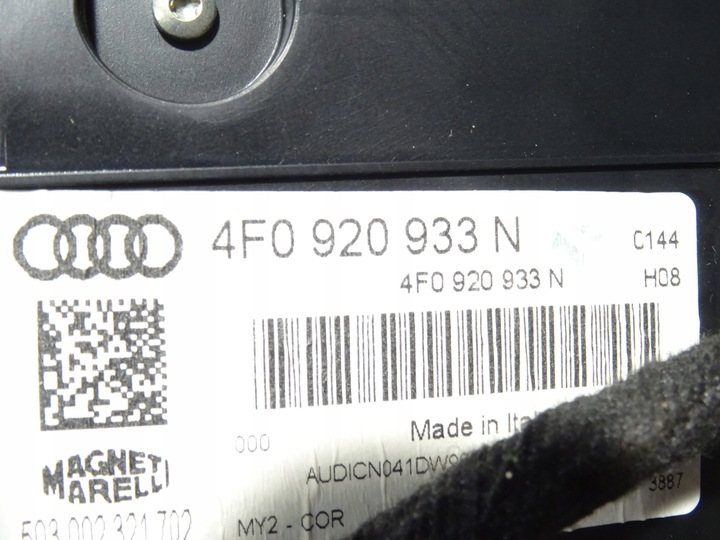 фото №10, Компьютер спидометр набор audi a6 c6 4f рестайлинг 2.0 tfsi bpj 161414km 4f0920933n